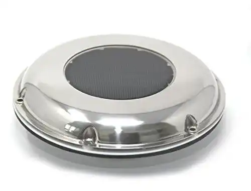 Solarlüfter Mareteam Ø 220 mm mit Edelstahlgehäuse