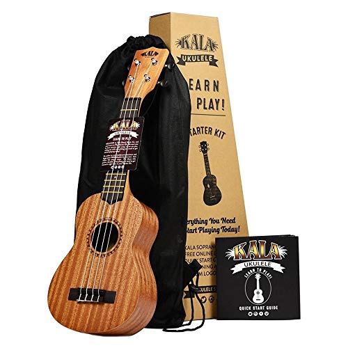 Die beste sopran ukulele kala learn to play starter kit online lektionen Bestsleller kaufen