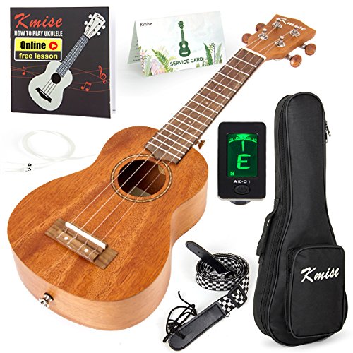 Die beste sopran ukulele kmise starter kit 533 cm mahagoni ukulele Bestsleller kaufen