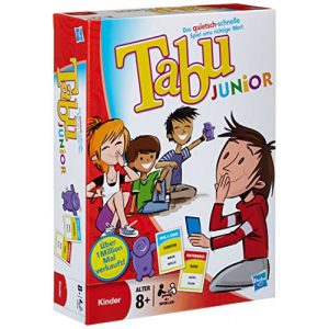 Spiele ab 8 Jahren Hasbro Tabu Junior, kindergerechtes Erklärspiel