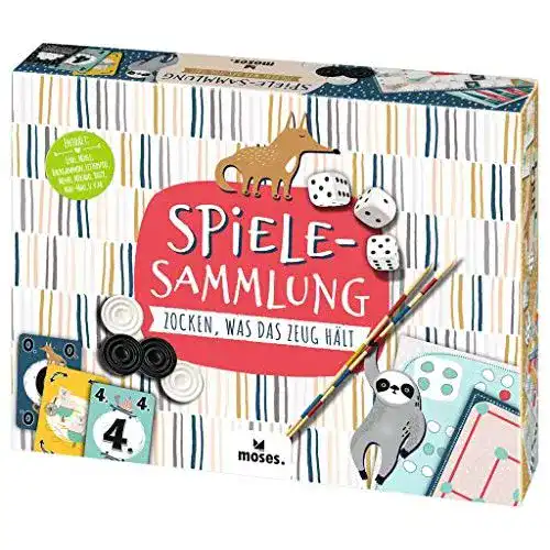 Spielesammlung moses. Verlag GmbH 90353 für die ganze Familie