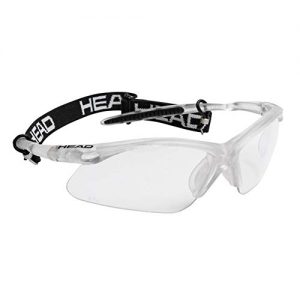 Squashbrille HEAD Icon Pro Racquetball Schutzbrille für Racquetball, Anti-Beschlag- und kratzfest, mit UV-Schutz