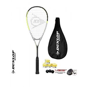 SquashschlÃ¤ger Dunlop Sports Dunlop Ti Series Squashschläger 1 x Squashschläger + 3 Squashbälle