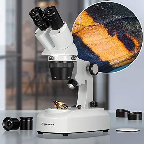 Stereomikroskop Bresser 3D Stereo Auflicht Durchlicht Mikroskop