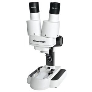 Stereomikroskop Bresser 3D Stereo Mikroskop Biolux ICD 20x mit 20x