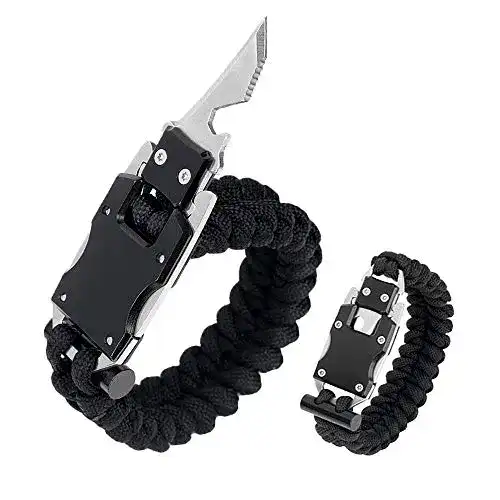 Survival-Armband WEREWOLVES Paracord Armband, EDC Survival