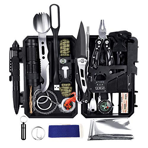 Die beste survival kit yevhev outdoor survival kit 60 in 1multifunktional Bestsleller kaufen