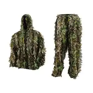 Tarnanzug FORWO Ghillie Anzüge 3D Blätter Wald Camouflage