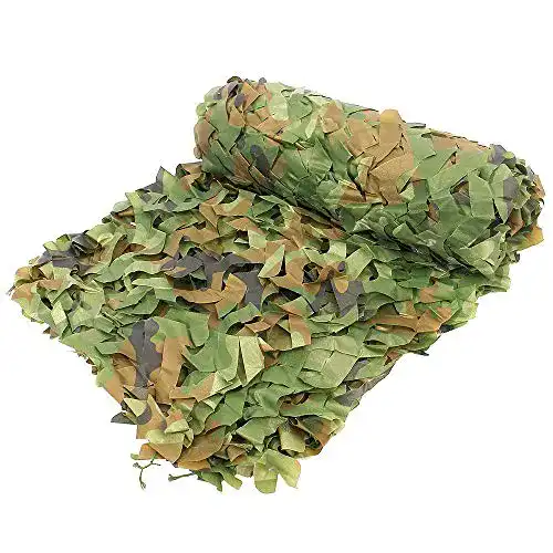 Tarnnetz Uranbee Camouflage Netz Bundeswehr Woodland Jagd