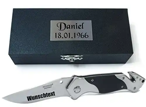 Taschenmesser mit Gravur TH-Design Gravur, Taschenmesser
