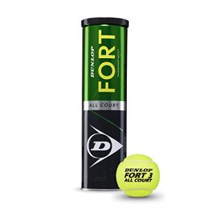 TennisbÃ¤lle Dunlop Sports Dunlop Tennisball Fort All Court TS – für Sand, Hartplatz und Rasen (1x4er Dose)