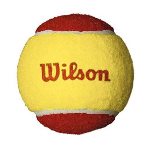 TennisbÃ¤lle Wilson Tennisbälle Starter Red für Kinder, gelb/rot, 12er Pack, WRT137100