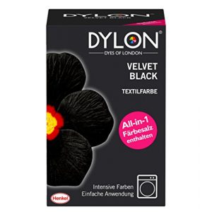 Textilfarbe Dylon , Velvet Black, 1er Pack (1 x 1 Stück)