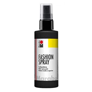 Textilfarbe Marabu 17190050073 – Fashion Spray schwarz 100 ml