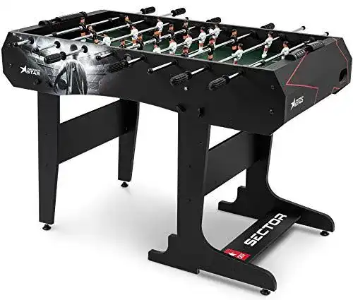 Tischkicker klappbar HS HOP-SPORT Hop-Sport Kickertisch Sector