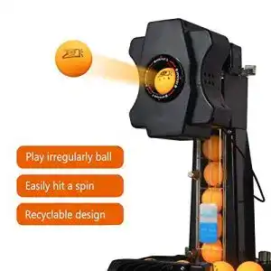 Tischtennis-Roboter Stoge Tischtennis Roboter Ping Pong Automatic Launcher Unregelmäßiger Aufschlag