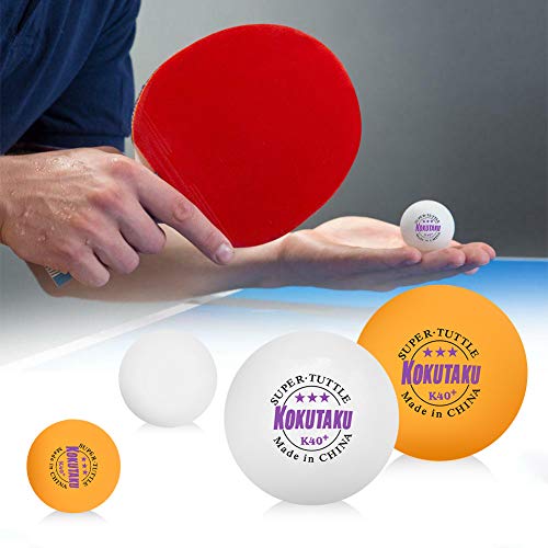 TischtennisbÃ¤lle BHGWR Tischtennisbälle Weiß/Orange, Profi 40+ mm 3 Stern Tischtennis Bälle 10 er Pack
