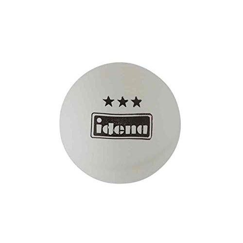 TischtennisbÃ¤lle Idena 7440022 – Tischtennisbälle 6 Stück in weiß, Durchmesser 40 mm