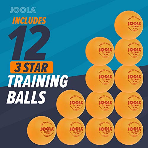 TischtennisbÃ¤lle JOOLA Unisex – Erwachsene TT-Ball Outdoor, Weiß, 40 mm & Tischtennis-Bälle Training