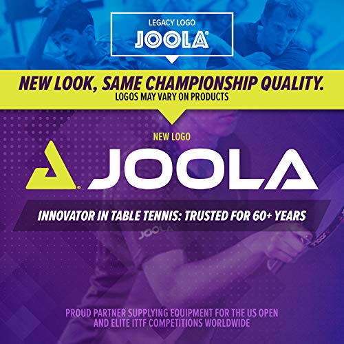 Tischtennisnetz JOOLA TT-Netzgarnitur WM ITTF Zulassung für Wettkämpfe – Höhenverstellbar mit Feststellschraube
