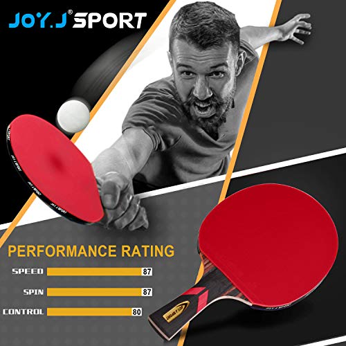 TischtennisschlÃ¤ger Joy.J Sport ITTF Genehmigter Tischtennisschläger, Professioneller Tischtennis-Schläger
