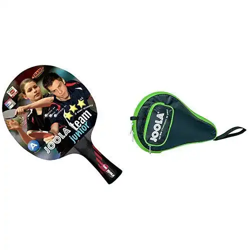 TischtennisschlÃ¤ger Kinder JOOLA Tischtennisschläger Team Junior & TT-Hülle Pocket