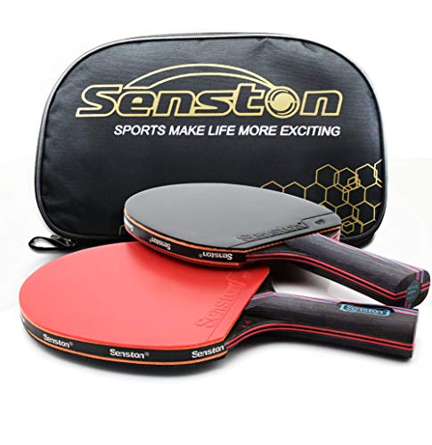 Die beste tischtennisschlac2a4ger profi senston professional tischtennisschlaeger 2 spieler set mit ping pong schlaegertasche Bestsleller kaufen