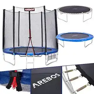 Trampolin 305 cm Arebos Outdoor Trampolin Ø 305 cm | Komplettset