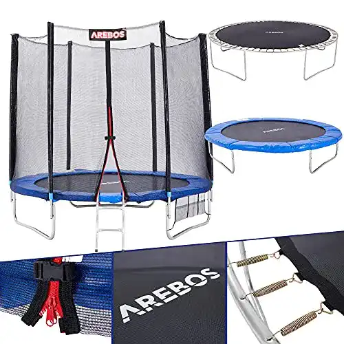 Trampolin 305 cm Arebos Outdoor Trampolin Ø 305 cm | Komplettset