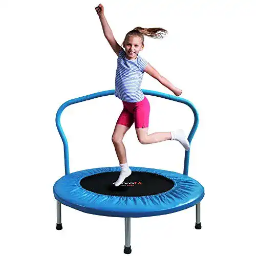 Trampolin faltbar ATIVAFIT Kinder trampilion (Blau)