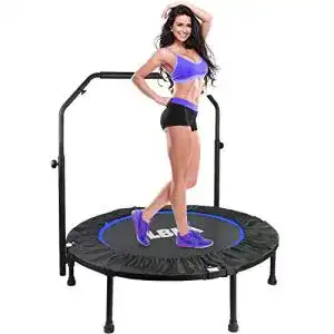 Trampolin faltbar LBLA Fitness Trampolin Indoor Erwachsene