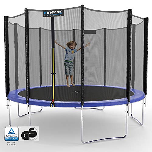 Die beste trampolin kinetic sports garten tplh11 o 335 cm blau Bestsleller kaufen