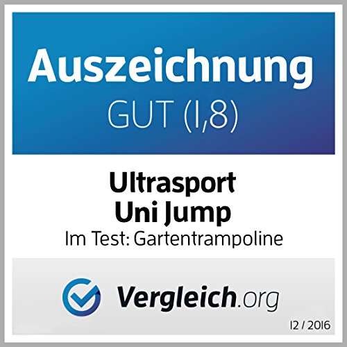Trampolin Ultrasport Uni-Jump Garten, Intertek GS geprüft