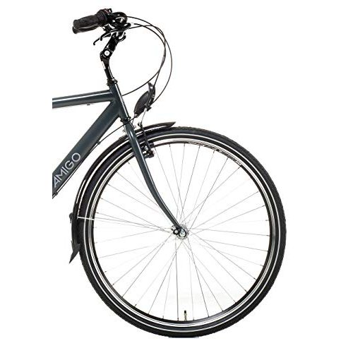 Trekkingrad AMIGO Bright – Cityräder für Herren – Herrenfahrrad 28 Zoll