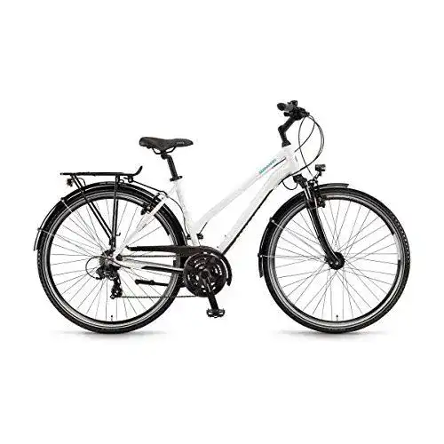 Trekkingrad Unbekannt Winora Domingo 21 Damen telegrau/schwarz RH 44 cm / 28 Zoll