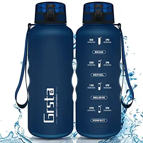 Trinkflasche 1,5 Liter Grsta Trinkflasche, Sport Trinkflasche 1.5L