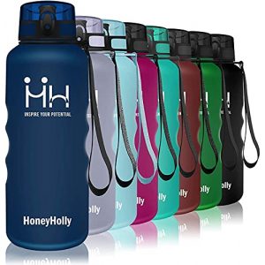 Trinkflasche 1,5 Liter HoneyHolly Sport Trinkflasche Auslaufsicher