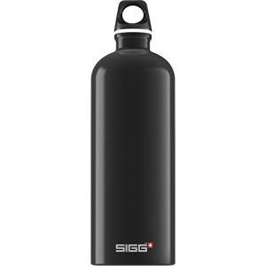Trinkflasche für kohlensäurehaltige Getränke SIGG Traveller Black