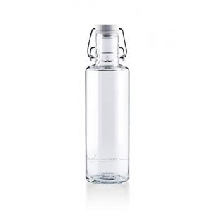 Trinkflasche-Glas soulbottles 0,6l • Einfach nur Wasser • Trinkflasche
