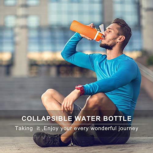 Trinkflasche Laufen Kemier kollabierbare Silikon-Wasserflaschen