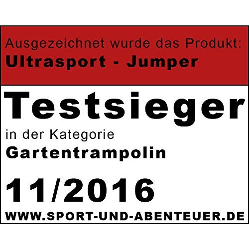 Ultrasport-Trampolin Ultrasport Gartentrampolin 183-430cm