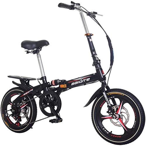 Urban-Bike JKDD 20″Faltrad mit Variabler Geschwindigkeit, Faltrad für Erwachsene und Kinder
