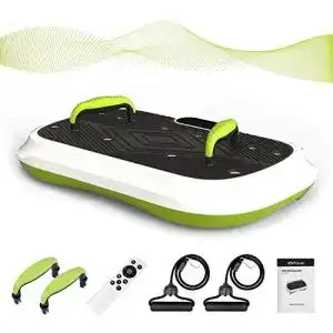 Vibrationsplatte MVPower , Ultra groß rutschfest Slim Design