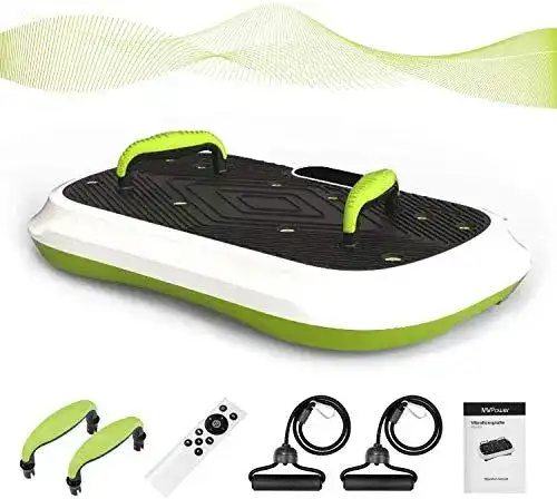 Vibrationsplatte MVPower , Ultra groß rutschfest Slim Design