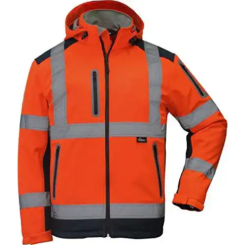 Warnjacke TRIUSO Winter Warnschutzsoftshelljacke S