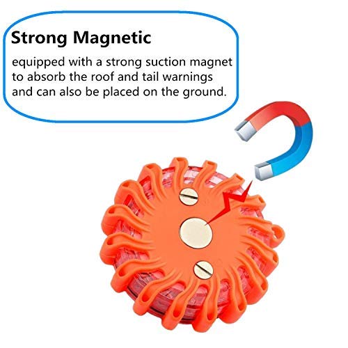 Warnleuchte Mioke 3 STÜCKE 2 n Warnlicht mit Magnet