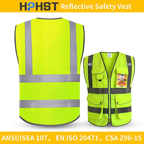 Warnweste HPHST EN ISO 20471 (Gelb X-Large)