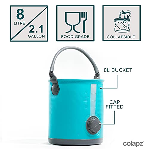 Wasserkanister (Camping) Colapz 2-in-1 BPA-freier Faltbar