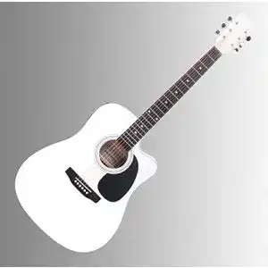 Westerngitarre Classic Cantabile WS-10WH-CE mit Tonabnehmer