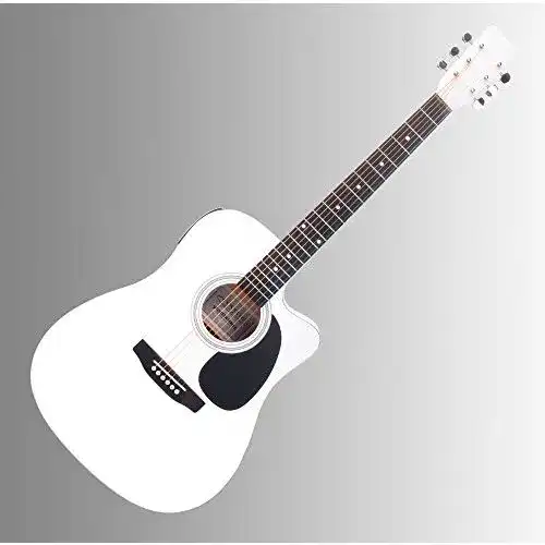 Westerngitarre Classic Cantabile WS-10WH-CE mit Tonabnehmer